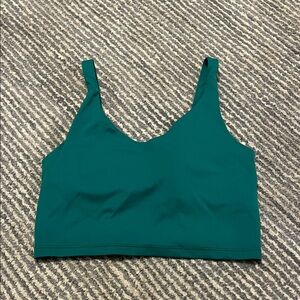 Aerie Teal Sleeveless Crop Top